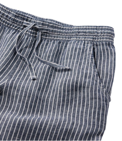 Women's Premium Washable Linen Pull-On Pants, Stripe - L.L.Bean Trusted
