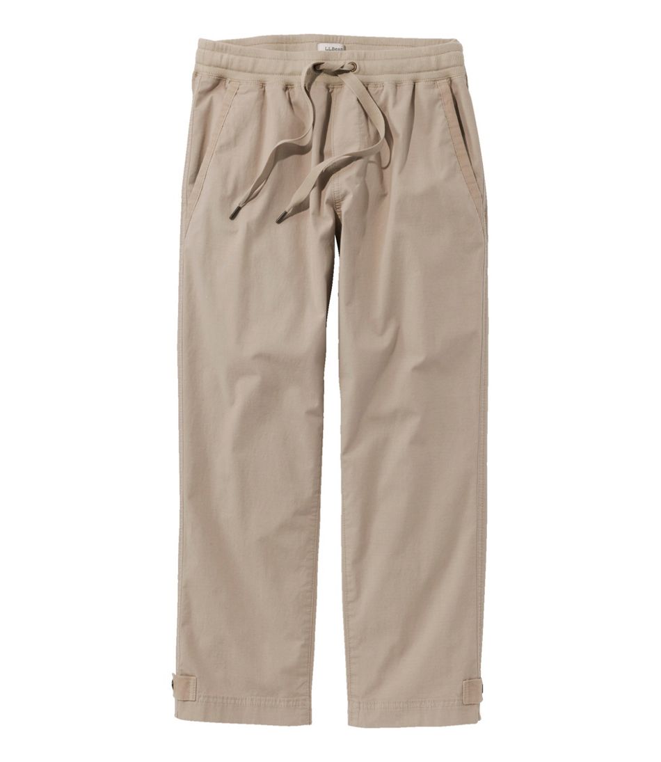 Women's Stretch Ripstop Pull-On Capri Pants, Slim-Leg - L.L.Bean New