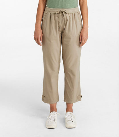 Women's Stretch Ripstop Pull-On Capri Pants, Slim-Leg - L.L.Bean New