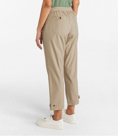 Women's Stretch Ripstop Pull-On Capri Pants, Slim-Leg - L.L.Bean New