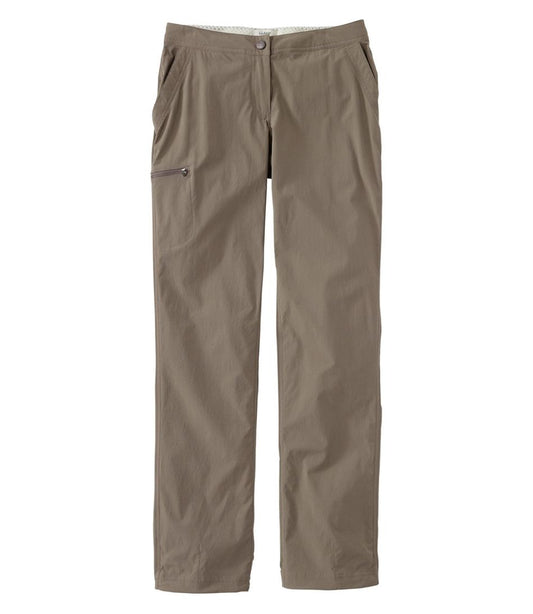 Women's Water-Repellent Comfort Trail Pants, Mid-Rise Straight-Leg - L.L.Bean Best Seller