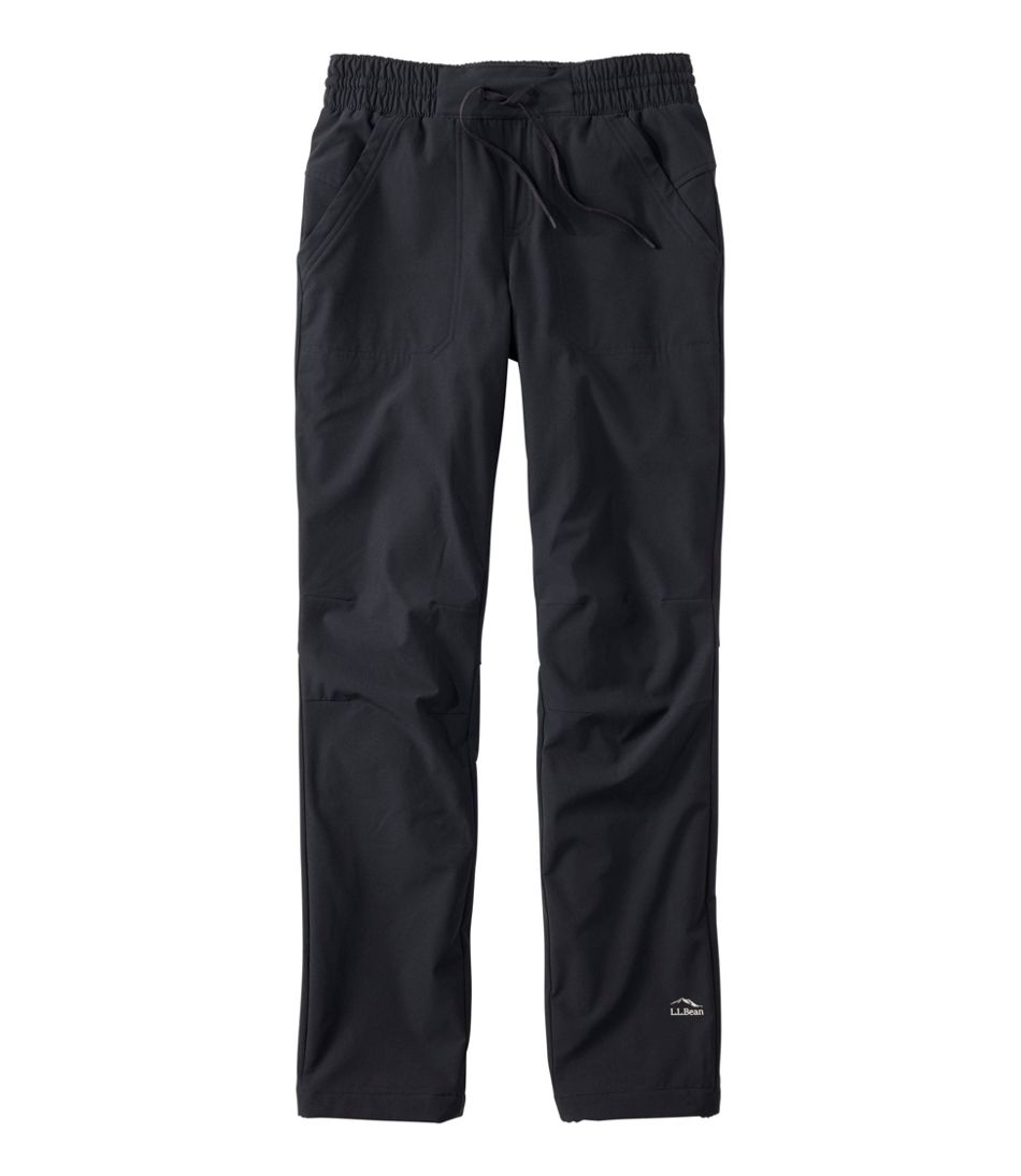 Women's VentureStretch Trail Pants, Brushed-Back Straight-Leg - L.L.Bean Exclusive
