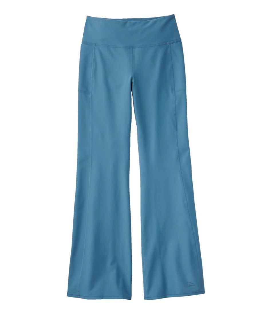 Women's L.L.Bean Everyday Performance Leggings, High-Rise Flare - L.L.Bean Everyday