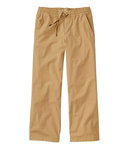 Women's Stretch Ripstop Pull-On Pants, Wide-Leg Ankle - L.L.Bean Value