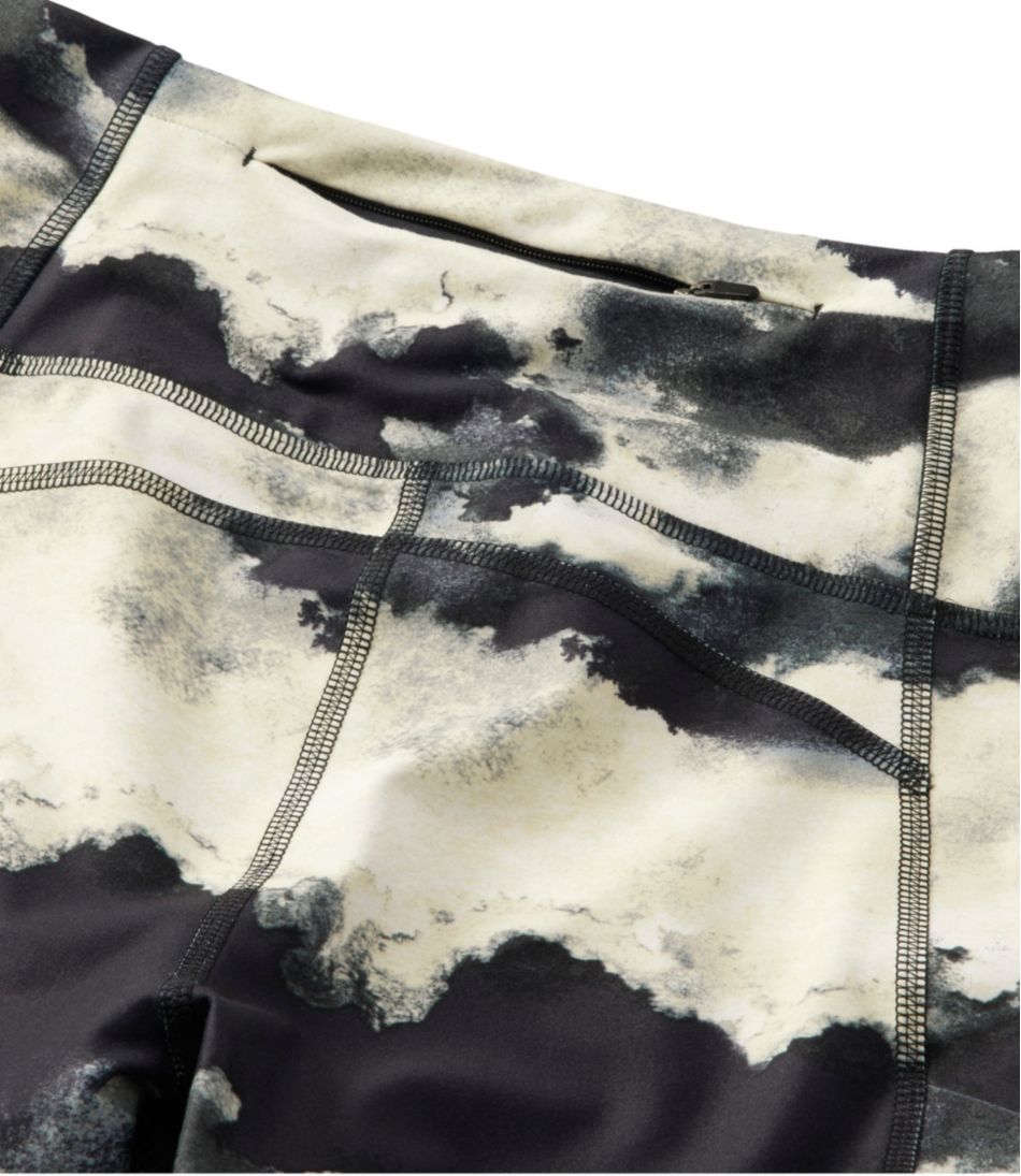 Women's L.L.Bean Everyday Performance 7/8 Leggings, High-Rise Pocket Print - L.L.Bean Latest
