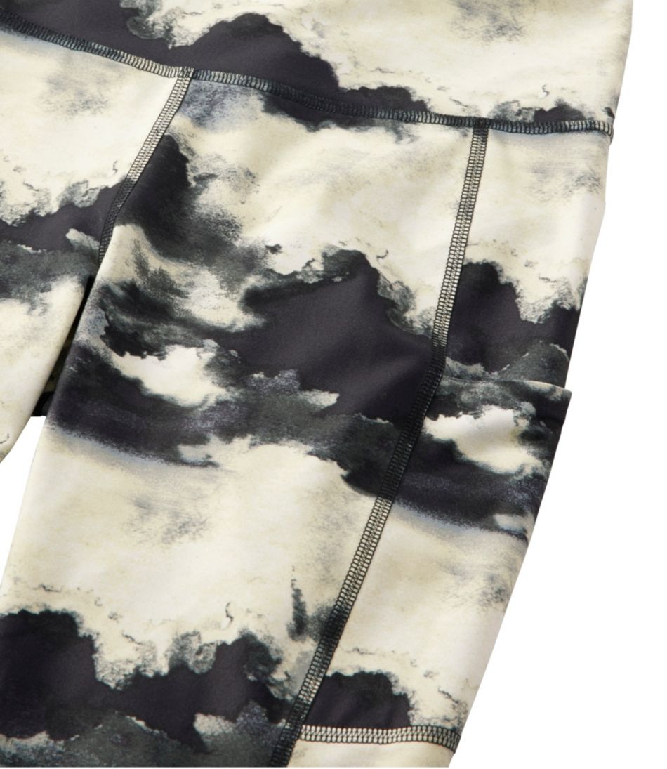 Women's L.L.Bean Everyday Performance 7/8 Leggings, High-Rise Pocket Print - L.L.Bean Latest