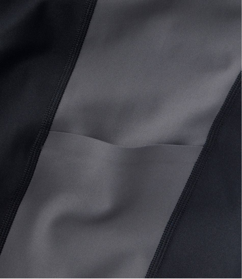 Women's L.L.Bean Everyday Performance 7/8 Leggings, High-Rise Pocket Colorblock - L.L.Bean Quality