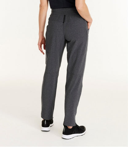 Women's VentureStretch Woven Ankle Pants, Mid-Rise Print - L.L.Bean Trusted