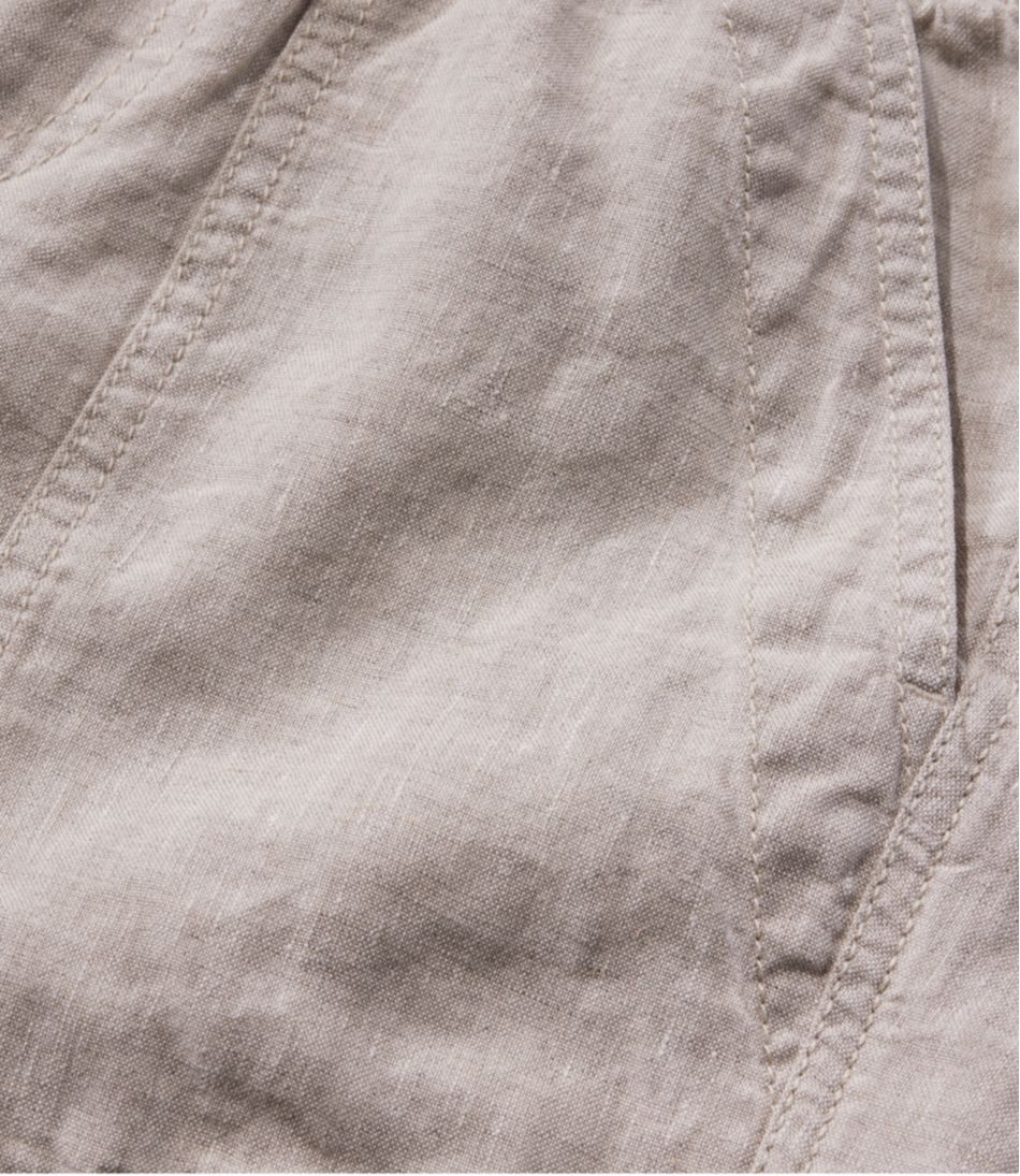 Women's Premium Washable Linen Shorts, Mid-Rise 6" - L.L.Bean Trending
