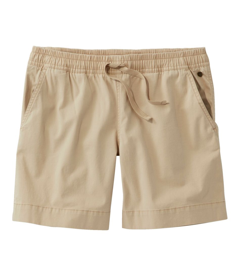 Women's Lakewashed Dock Shorts, Mid-Rise - L.L.Bean Great Value