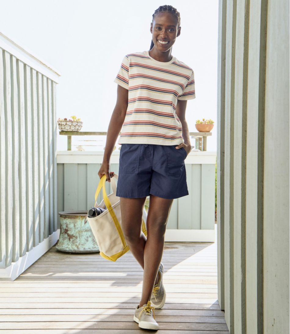 Women's Sunwashed Canvas Shorts - L.L.Bean Customer Favorite