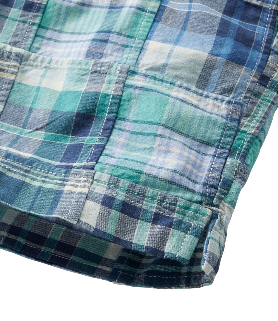 Women's Comfort Shorts, Patchwork Bermudas 9" - L.L.Bean New
