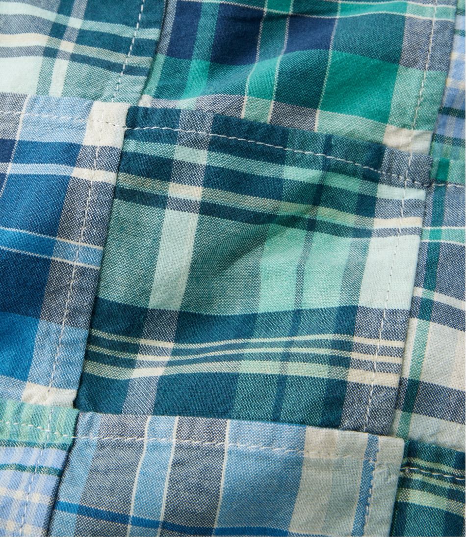 Women's Comfort Shorts, Patchwork Bermudas 9" - L.L.Bean New