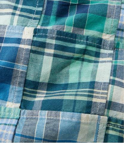 Women's Comfort Shorts, Patchwork Bermudas 9" - L.L.Bean New