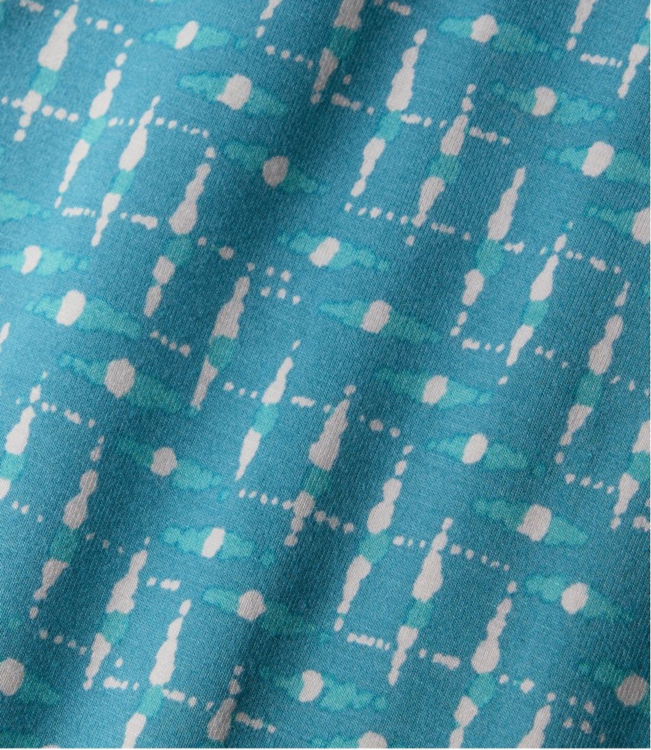 Women's Summer Knit Dress, Short-Sleeve Print - L.L.Bean Exclusive