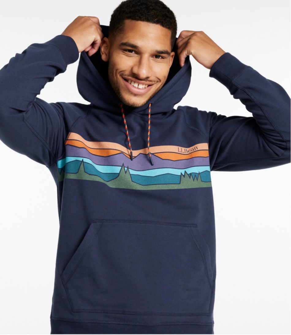 Men's Bean's Comfort Camp Hoodie, Graphic - L.L.Bean Signature
