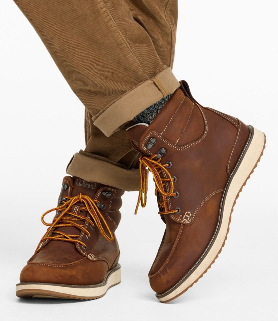 Men's Stonington Boots, Moc-Toe - L.L.Bean Classic