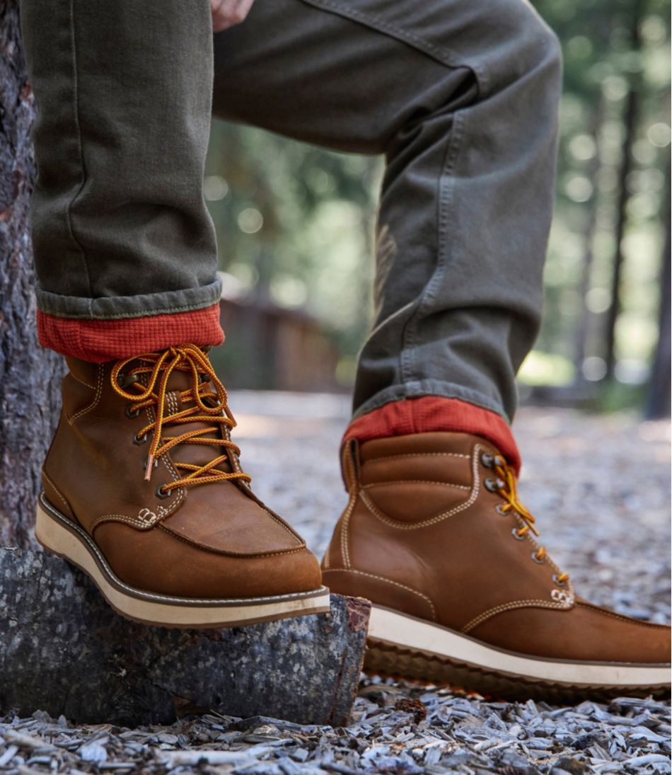 Men's Stonington Boots, Moc-Toe - L.L.Bean Classic