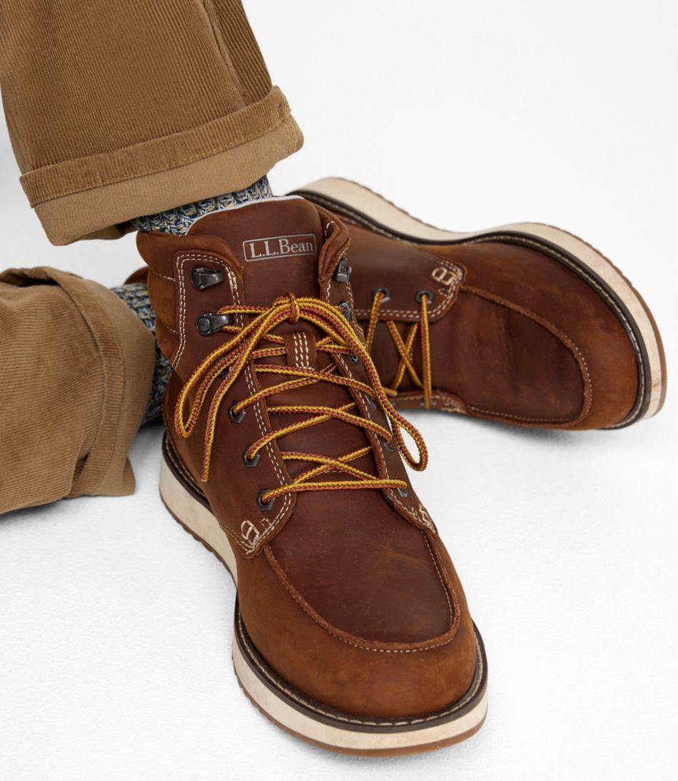 Men's Stonington Boots, Moc-Toe - L.L.Bean Classic