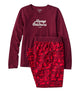 Deep Rosewood Festive Scene