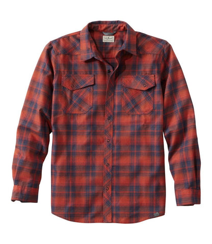 Men's Katahdin Performance Flannel Shirt, Slightly Fitted - L.L.Bean Value
