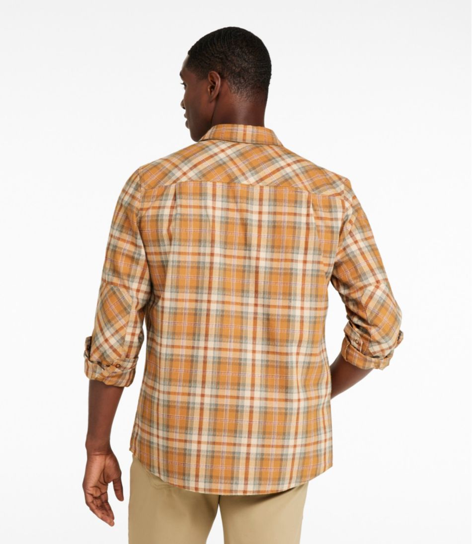 Men's Katahdin Performance Flannel Shirt, Slightly Fitted - L.L.Bean Value