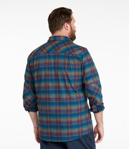 Men's Katahdin Performance Flannel Shirt, Slightly Fitted - L.L.Bean Value