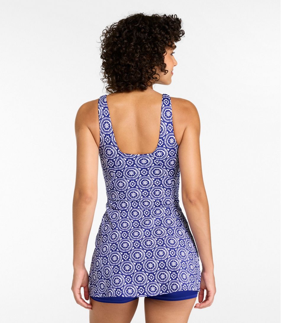Women's BeanSport Swim Dress, Print - L.L.Bean Exclusive