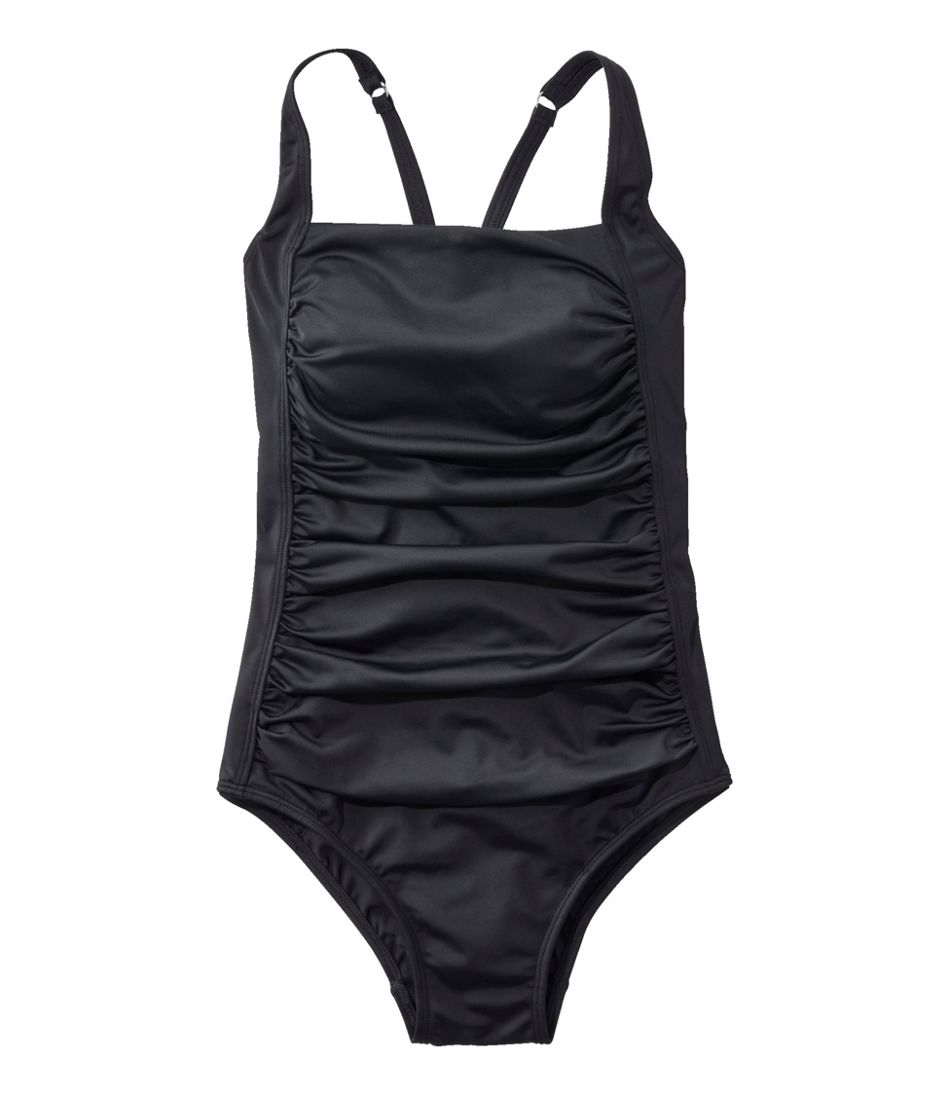 Women's BeanSport Swimwear, Squareneck Tanksuit - L.L.Bean Classic