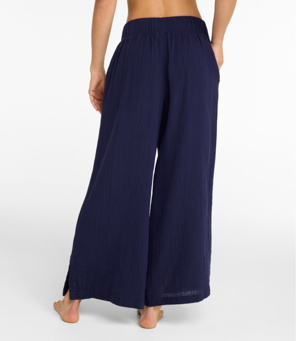 Women's Cloud Gauze Wide-Leg Pants - L.L.Bean Latest