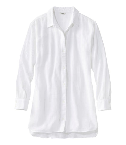 Women's Cloud Gauze Cover-Up Shirt - L.L.Bean Premium