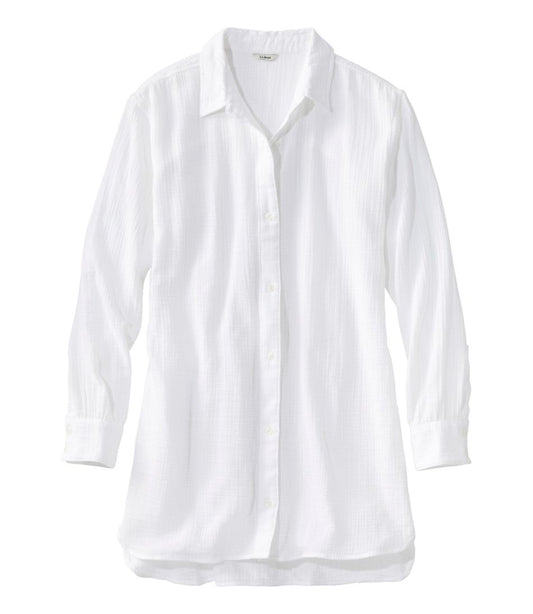 Women's Cloud Gauze Cover-Up Shirt - L.L.Bean Premium