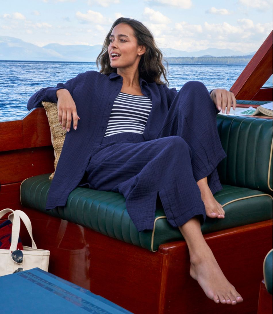 Women's Cloud Gauze Cover-Up Shirt - L.L.Bean Premium