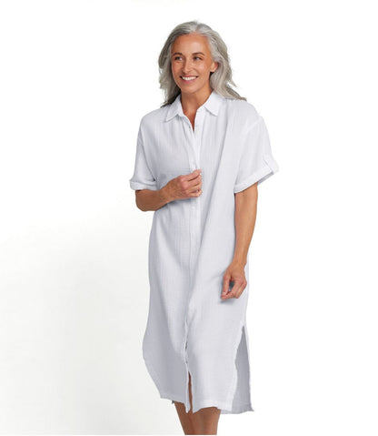 Women's Cloud Gauze Midi Dress - L.L.Bean Popular