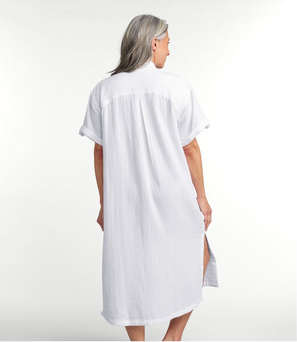 Women's Cloud Gauze Midi Dress - L.L.Bean Popular
