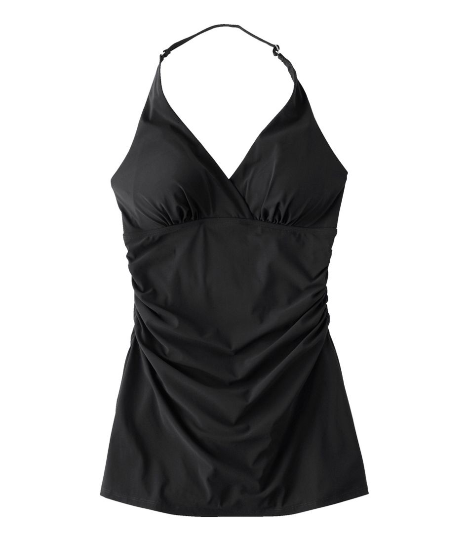 Women's Shaping Swimwear, Clasp Halter Dress - L.L.Bean Trending