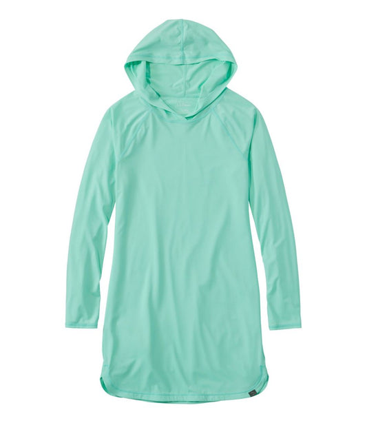 Women's SunSmart® UPF 50+ Sun Shirt, Hooded Tunic - L.L.Bean Signature