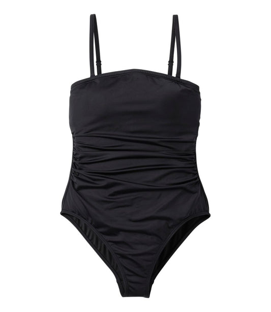 Women's Coastal Essentials Swimwear, Bandeau Tanksuit - L.L.Bean Quality