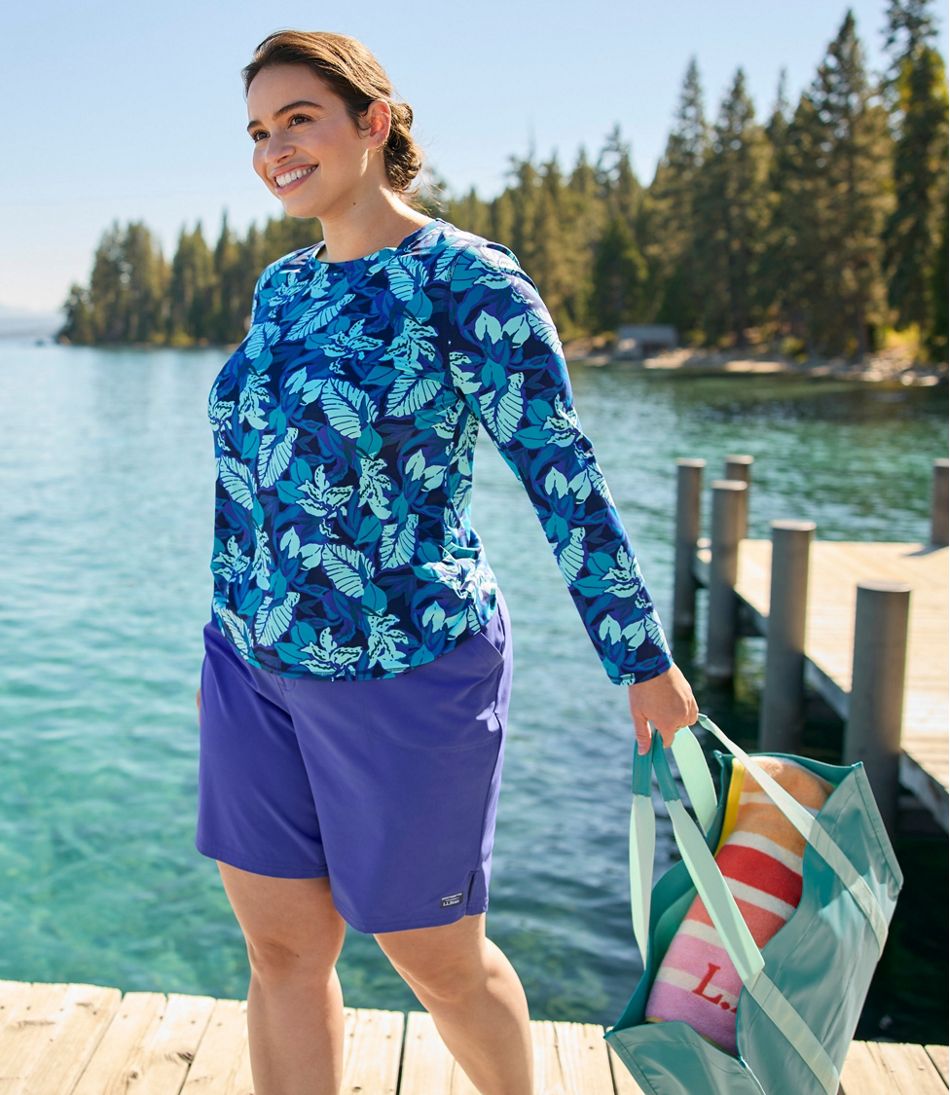 Women's L.L.Bean Stretch UPF Shorts, 9" - L.L.Bean Featured