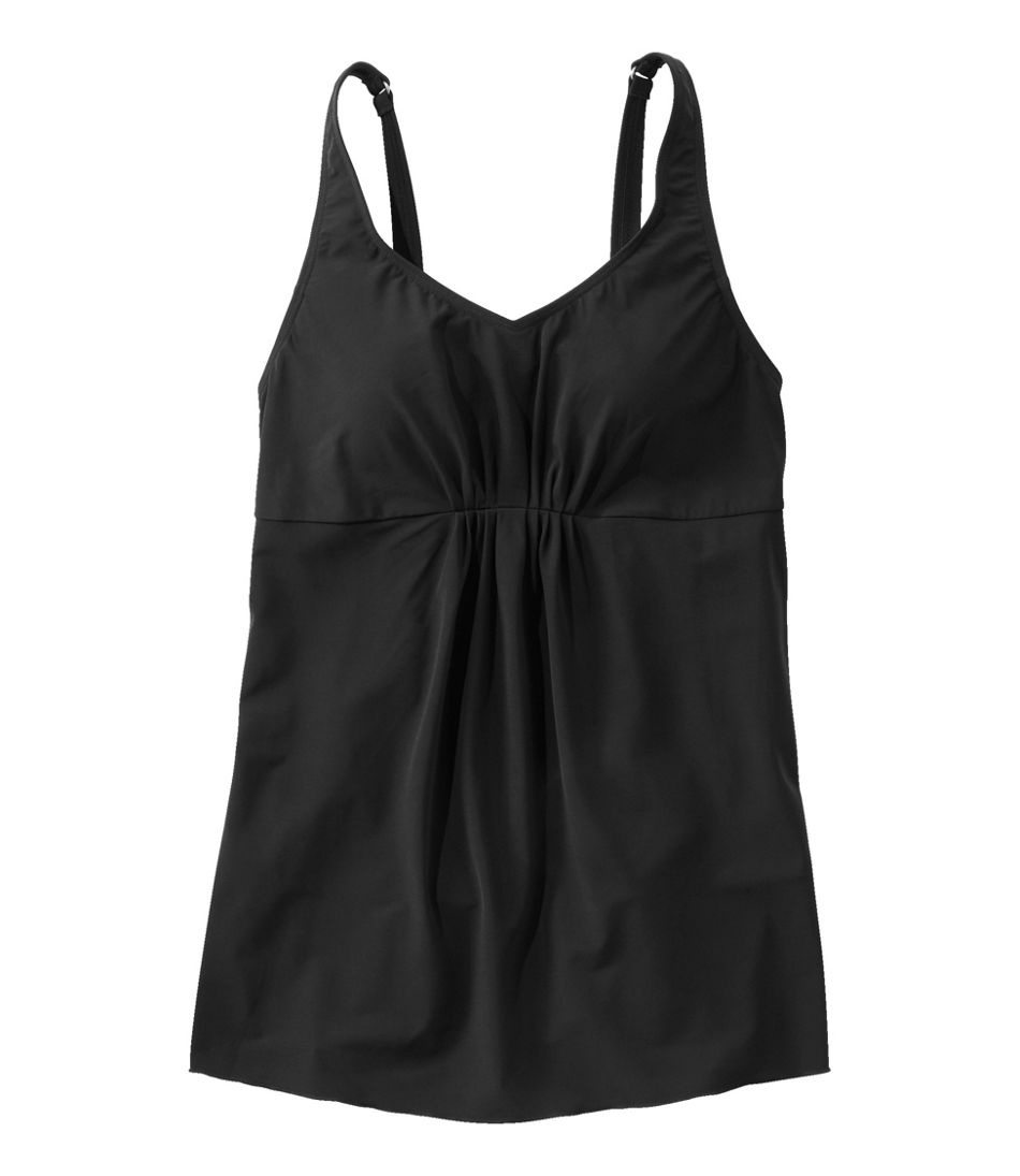 Women's Shaping Swimwear, Soft-Drape Tankini Top - L.L.Bean Popular