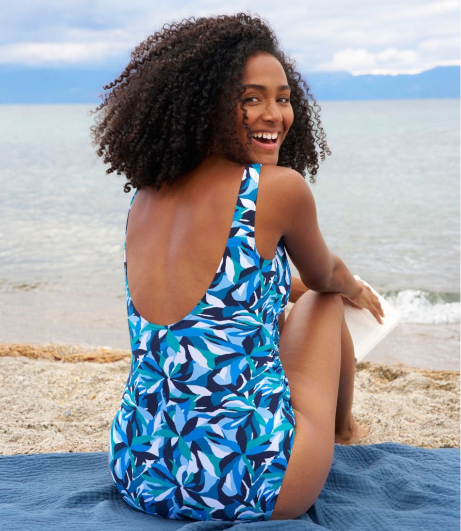 Women's Shaping Swimwear, Tanksuit Print - L.L.Bean Trending