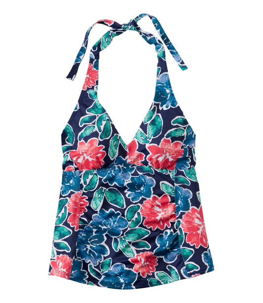 Women's BeanSport Swimwear, Halter Tankini Top Print - L.L.Bean Everyday