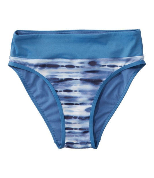 Women's New Currents Swimwear, Mid-Rise Brief Print - L.L.Bean Popular