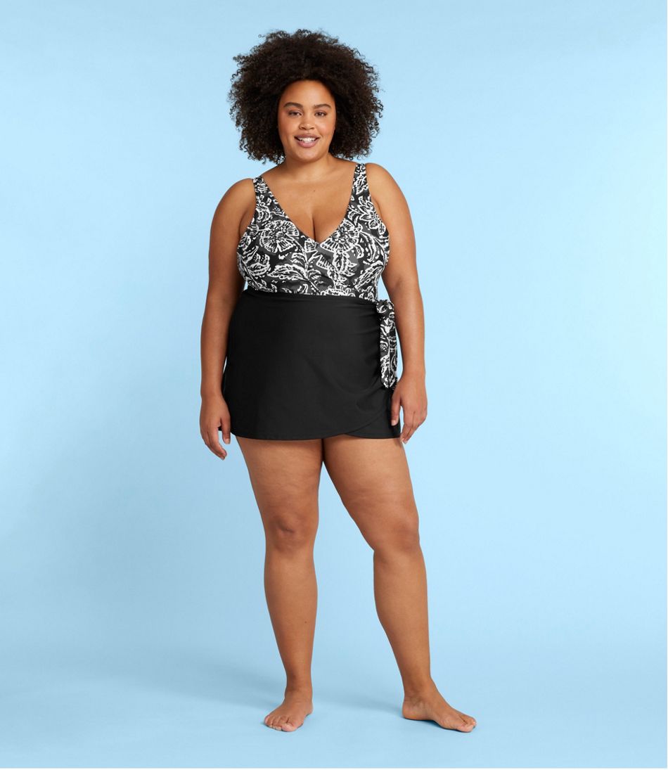 Women's Summersalt The Ruched Swim Skirt - L.L.Bean Classic