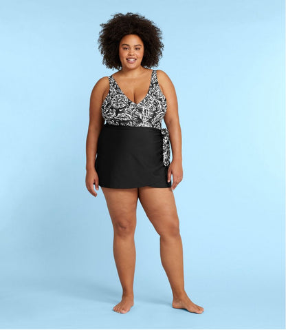 Women's Summersalt The Ruched Swim Skirt - L.L.Bean Classic