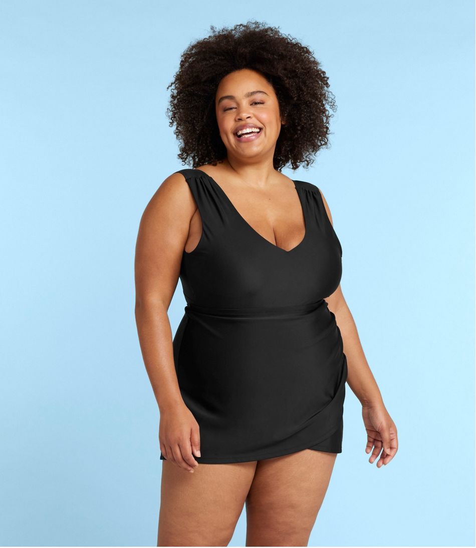 Women's Summersalt The Ruched Swim Skirt - L.L.Bean Classic