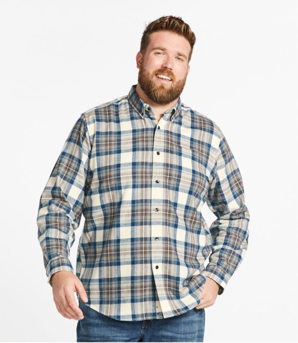 Men's Scotch Plaid Flannel Shirt, Traditional Fit - L.L.Bean Everyday