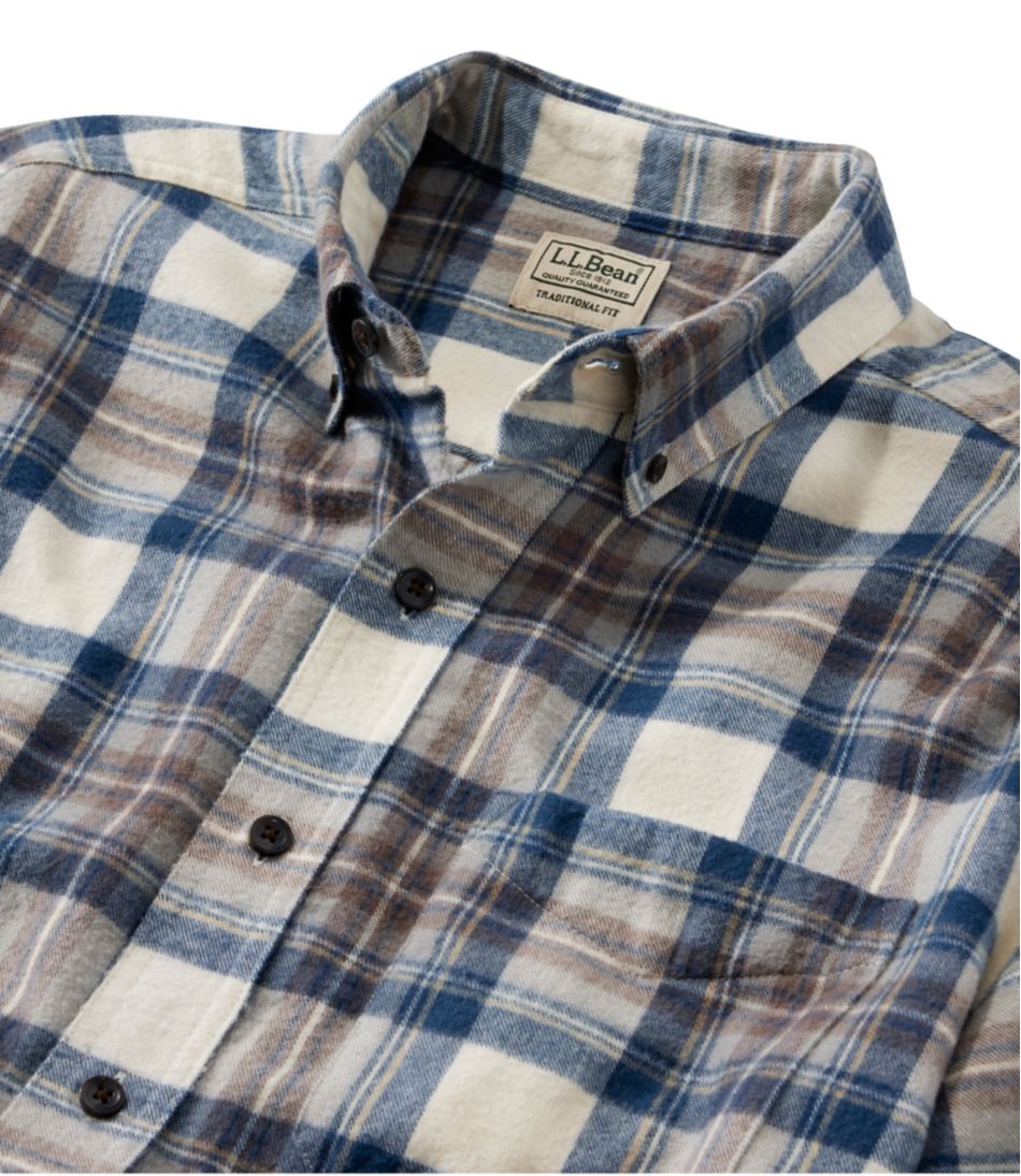 Men's Scotch Plaid Flannel Shirt, Traditional Fit - L.L.Bean Everyday