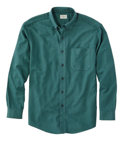 Men's Wicked Good Flannel Shirt, Traditional Fit, Houndstooth - L.L.Bean Great Value