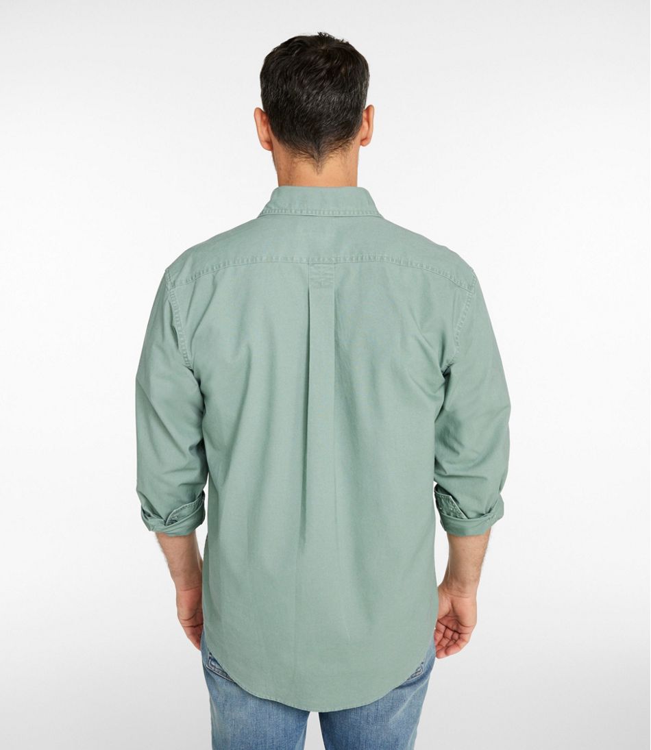 Men's Sunwashed Canvas Shirt, Traditional Fit - L.L.Bean Latest